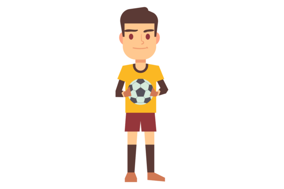 Download Goalkeeper Hold Soccer Ball. Sportsman C - Sport Collection