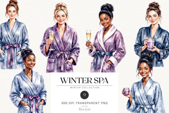 Download Cozy Winter Spa &amp; Self Care Planner Girl - Car Collection