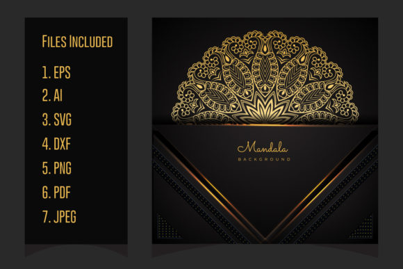 Download Luxury Golden Mandala Arabesque Design - Arabesque Collection
