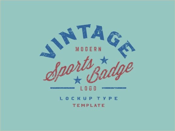 Download Vintage Sport Badge Logo Template - Sport Collection