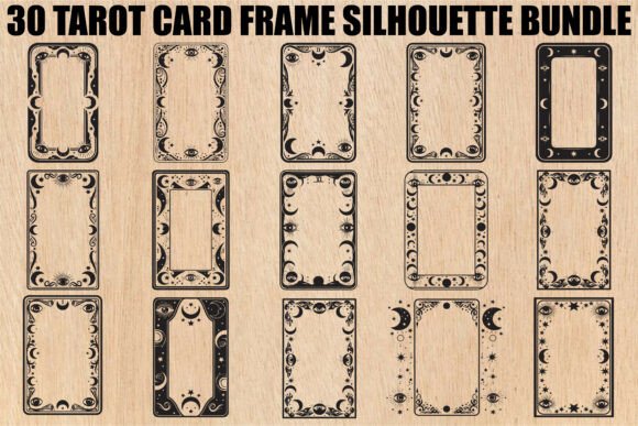 Download Tarot Card Frame SVG Bundle - Car Collection