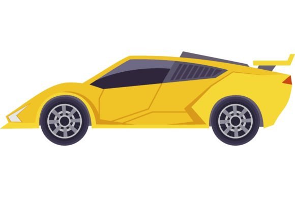 Download Side View of Race Car Vector. Automobile - Car Collection