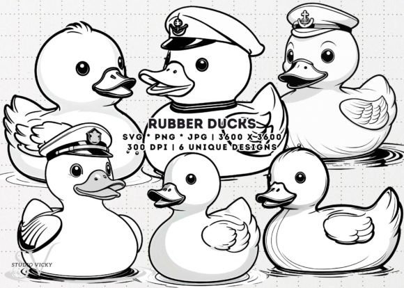 Download Rubber Ducky Clipart - Cruise Ducks - Rubber Collection