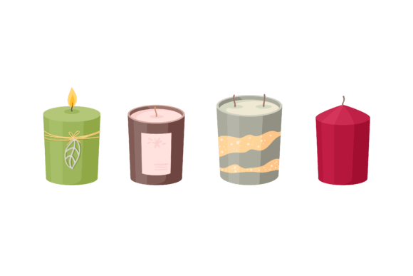 Download Set Candle Relaxation Decoration - Relax Collection