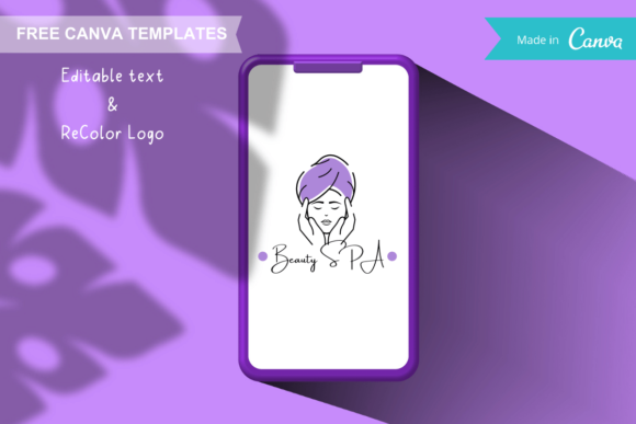 Download Canva Logo Templates - Face Relaxing - Relax Collection