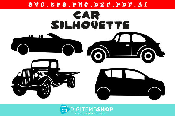 Download Car Silhouette Art Design - Car Collection